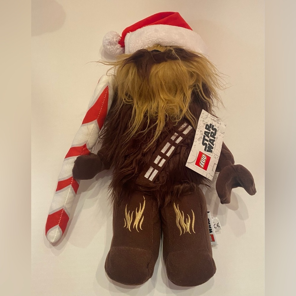 LEGO Star‎ Wars CHEWBACCA with Candy Cane Holiday Christmas 14” Plush 2020
